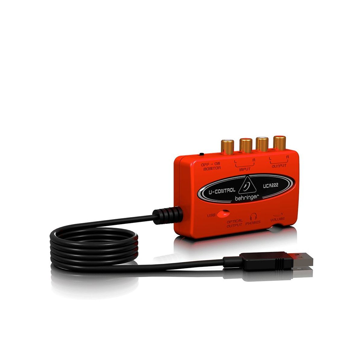 BEHRINGER - Interfaz BEHRINGER UCA222 Rojo