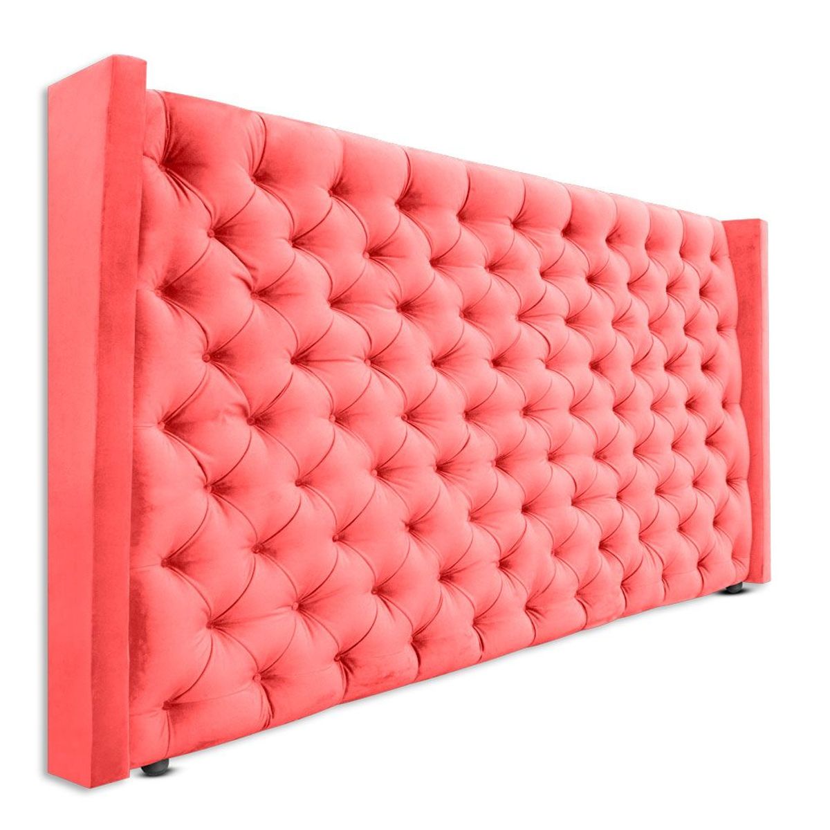 MAGIC CLASS - CABECERO MIDNIGHT90x150 ECOCUERO ROJO