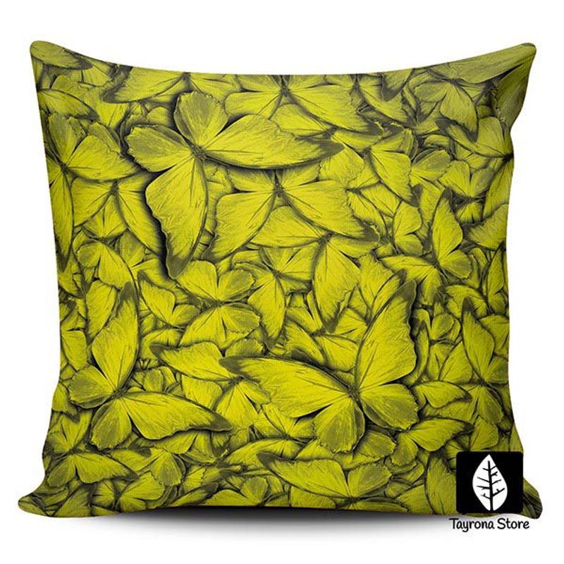 TAYRONA STORE - Funda Cojin Sin Relleno Mariposa 18