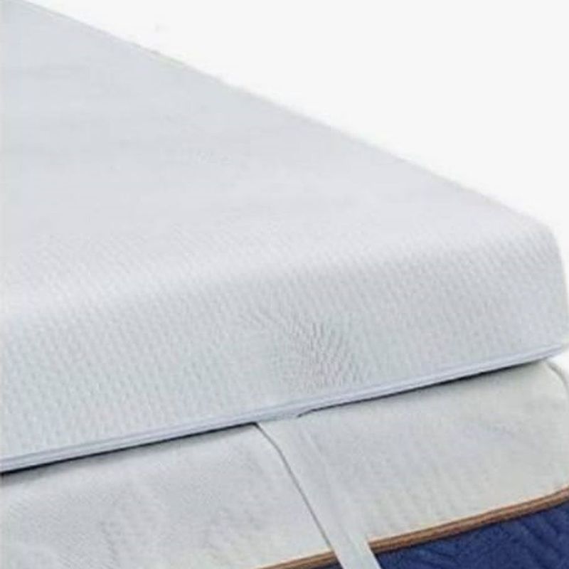 GENERICO - Sobrecolchón suavizante topper ajustable 140x190x6cm
