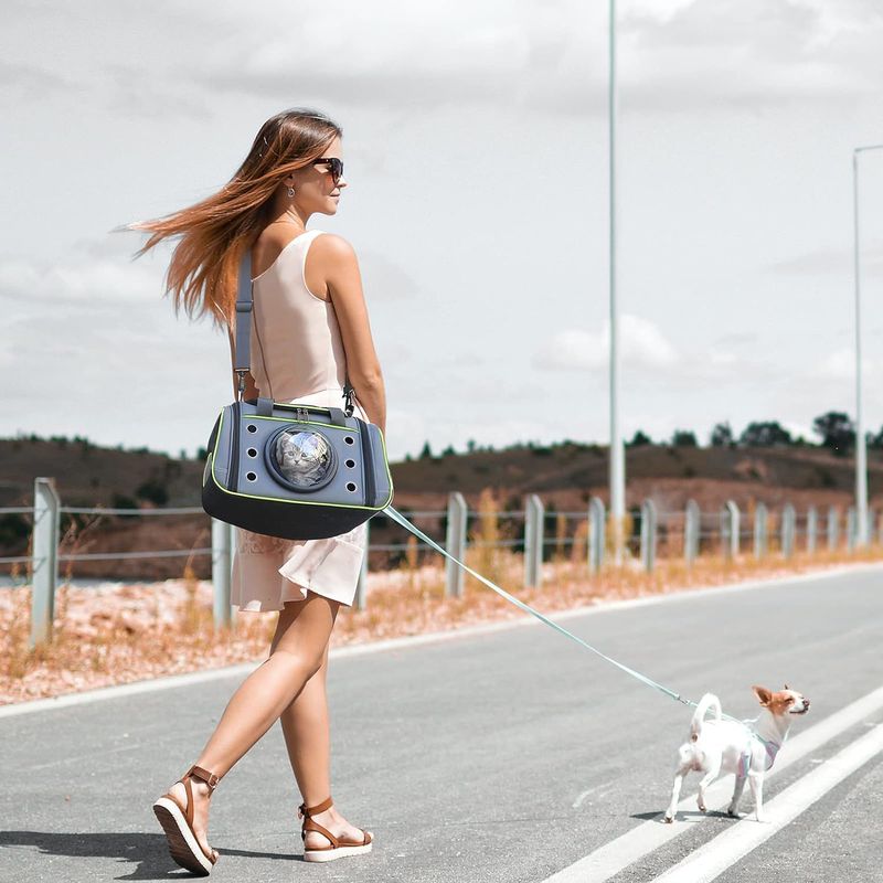 CATLIKE - Morral Bolso Cargador Plegable Con Cápsula Mascotas Macho