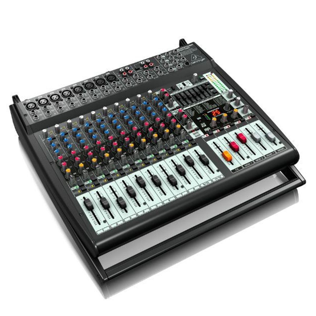 BEHRINGER - Consola amplificada 1600 Watts 16 canales BEHRINGER PMP4000 Negro