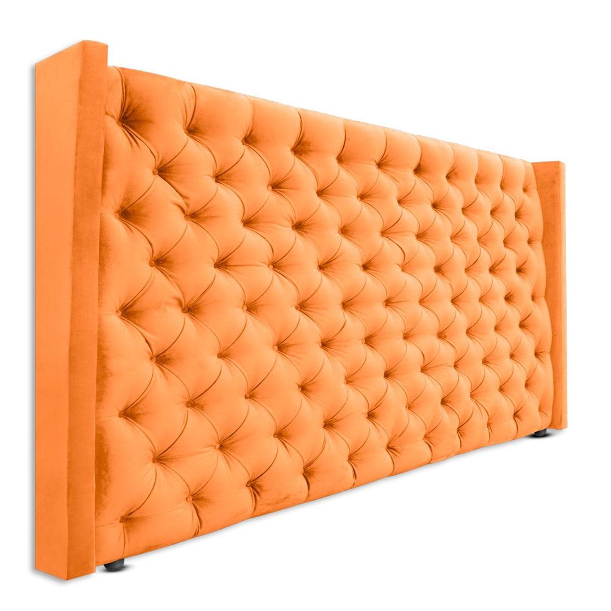 MAGIC CLASS - CABECERO MIDNIGHT160x150 ECOCUERO NARANJA