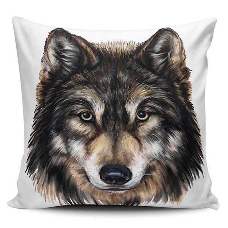 TAYRONA STORE - Funda Cojin Sin Relleno Lobo 01