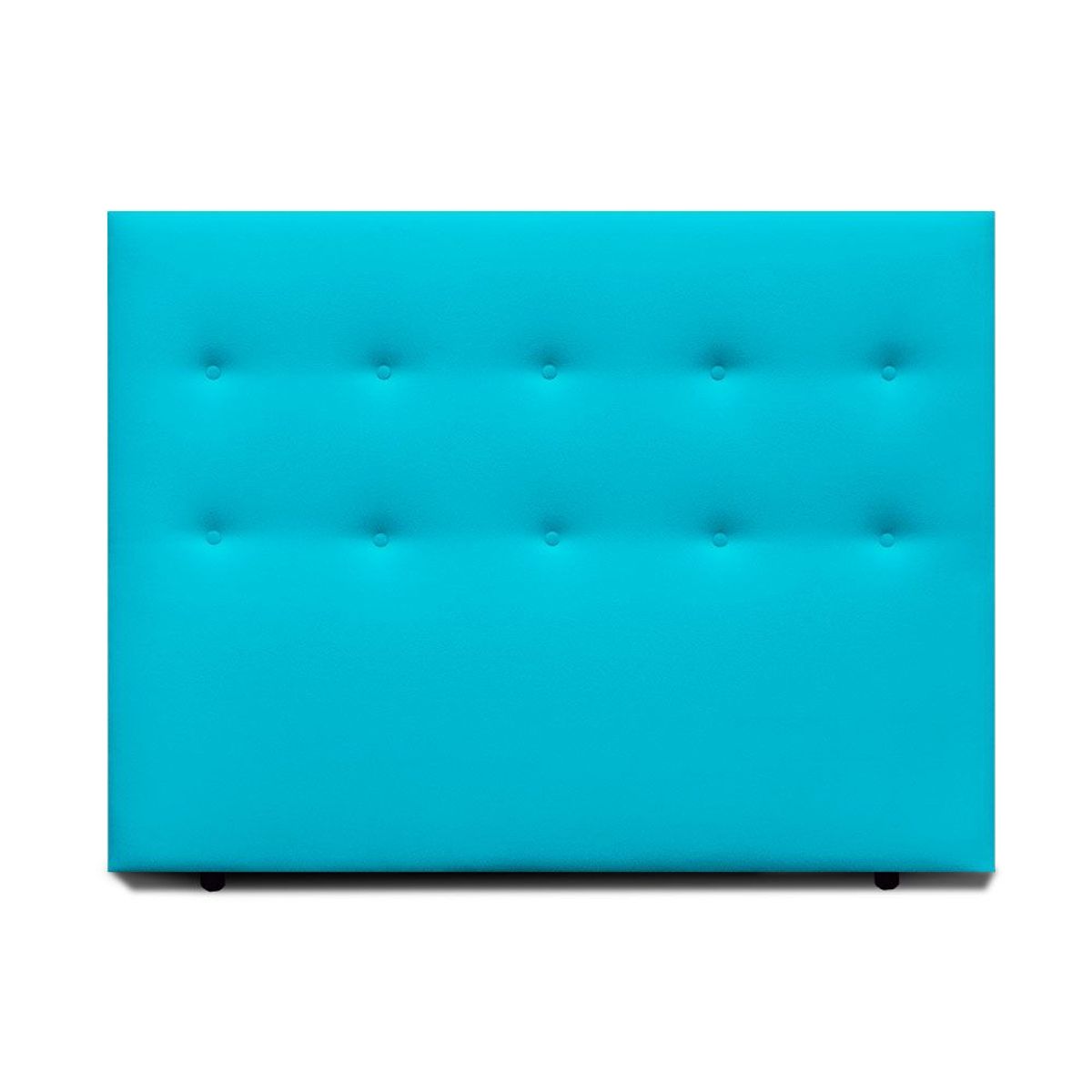 MAGIC CLASS - CABECERO PLANE DE PISO100X120 ECOCUERO AZUL