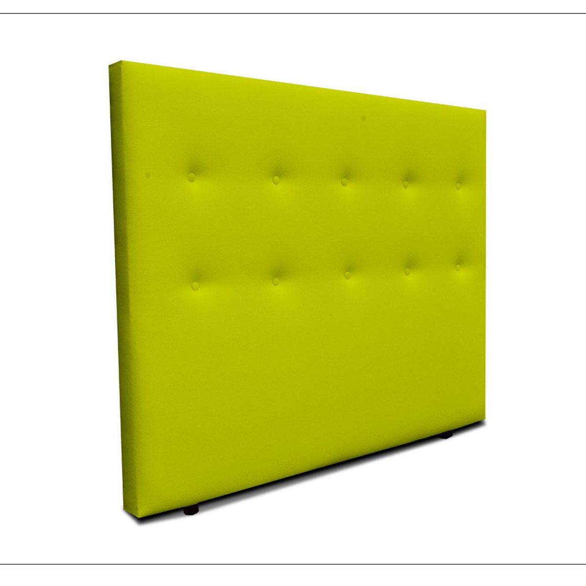 MAGIC CLASS - CABECERO PLANE DE PISO100X120 ECOCUERO VERDE