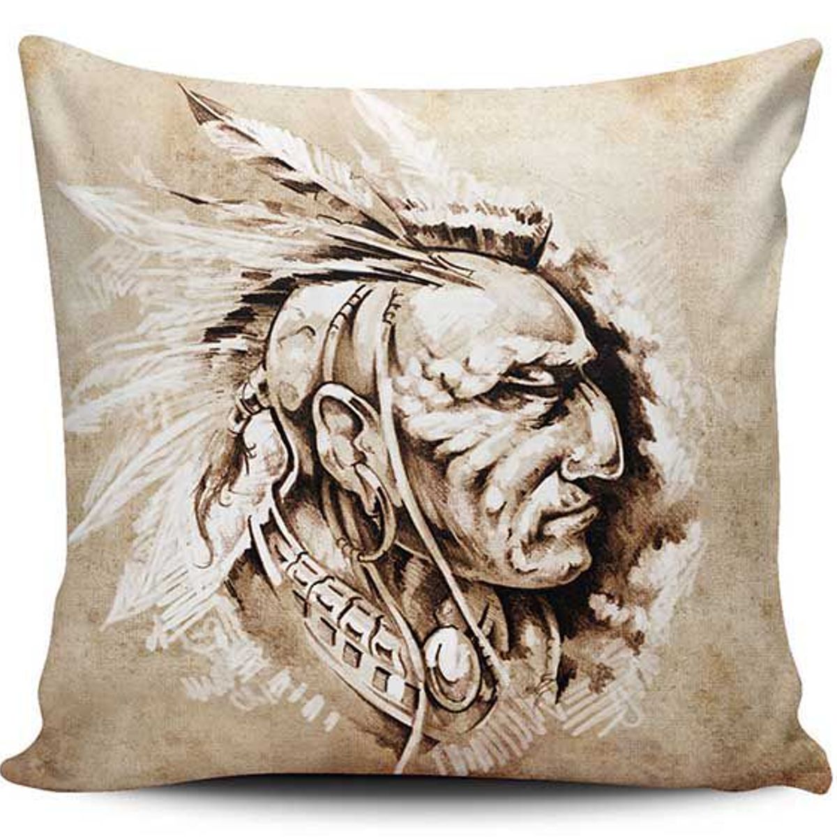 TAYRONA STORE - Funda Cojin Sin Relleno Indio Vintage 02