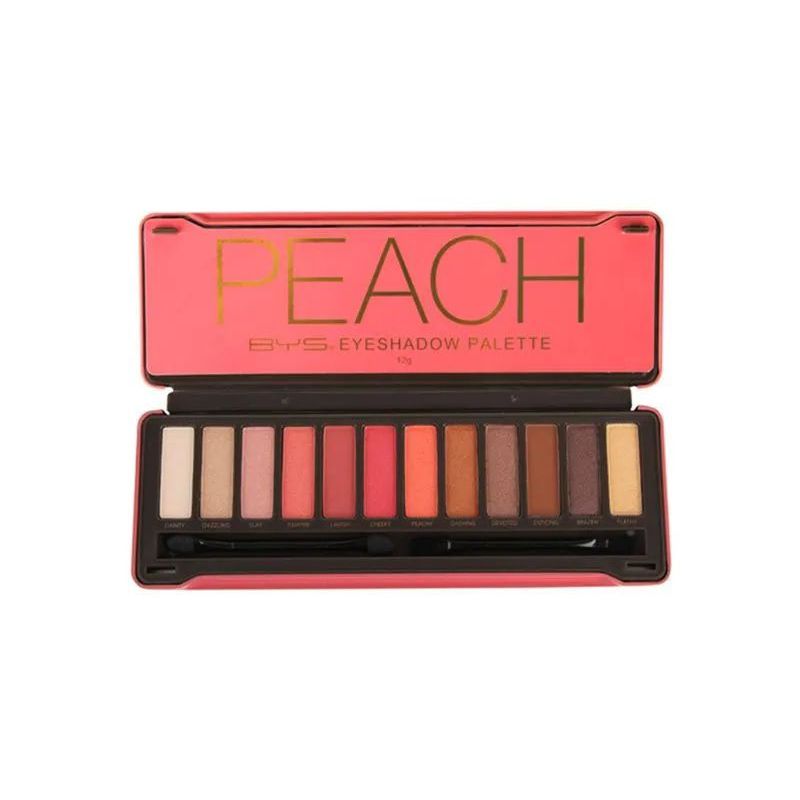 BYSPRO - Paleta De Sombras  Bys Peach 12 Tonos