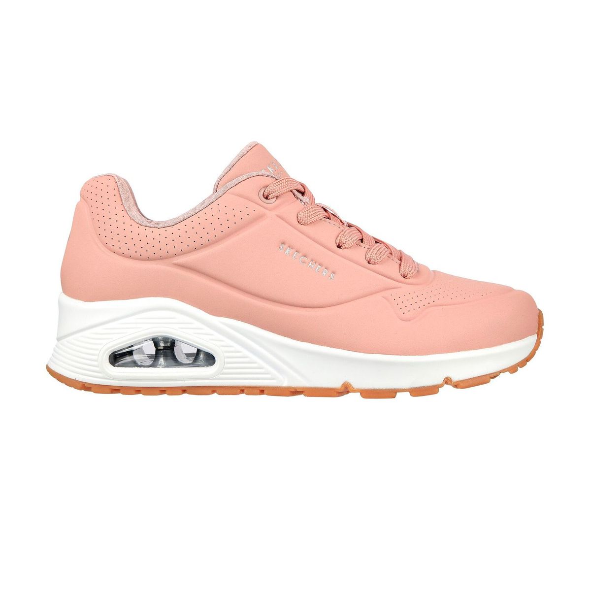SKECHERS - TENIS SKECHERS ROSADO PARA DAMA SK UNO STAND ON AIR BLUSH 73690BLSH