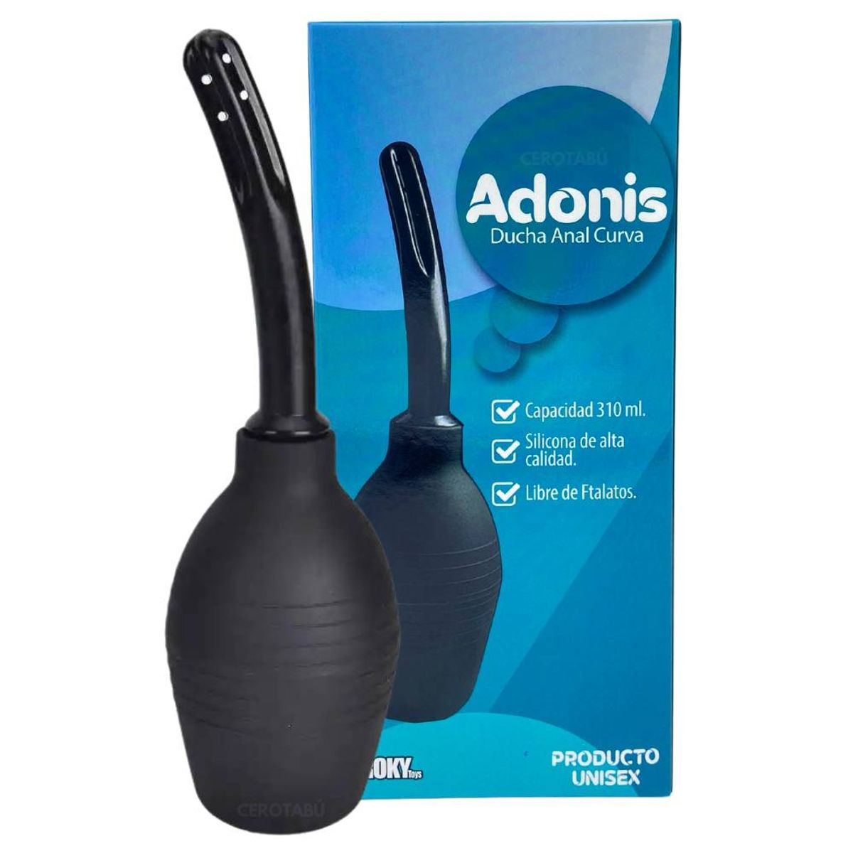 GENERICO - Ducha Anal Y Vaginal Talla XL 310 mL