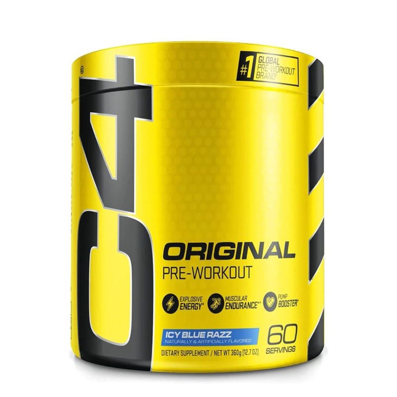 CELLUCOR - C4 Pre-Entreno Cellucor 60 Servicios Sabor Blue