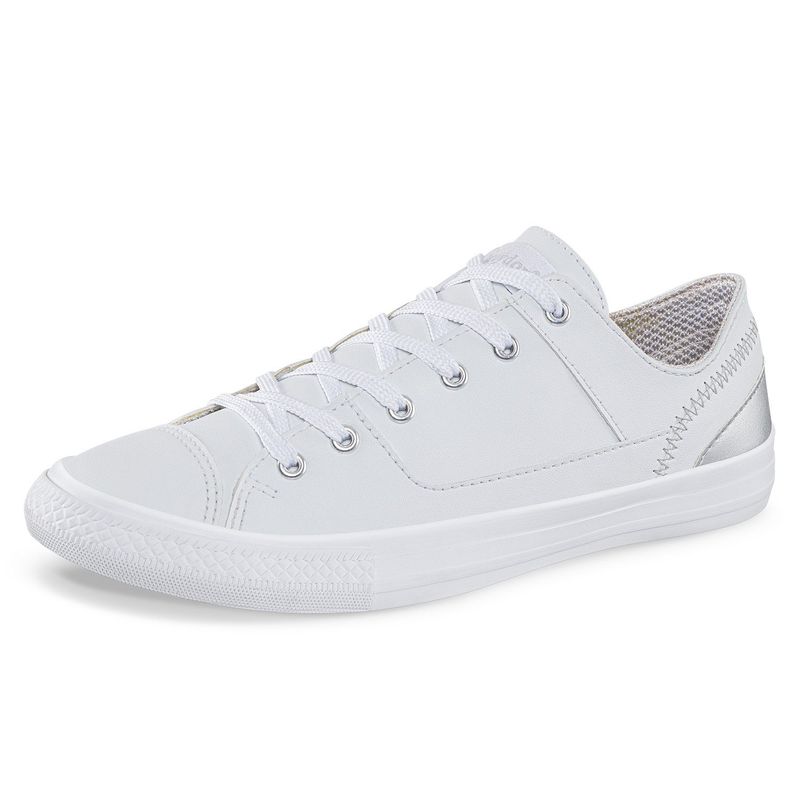 CROYDON - Tenis Qamura Bajo Gris para Mujer Croydon