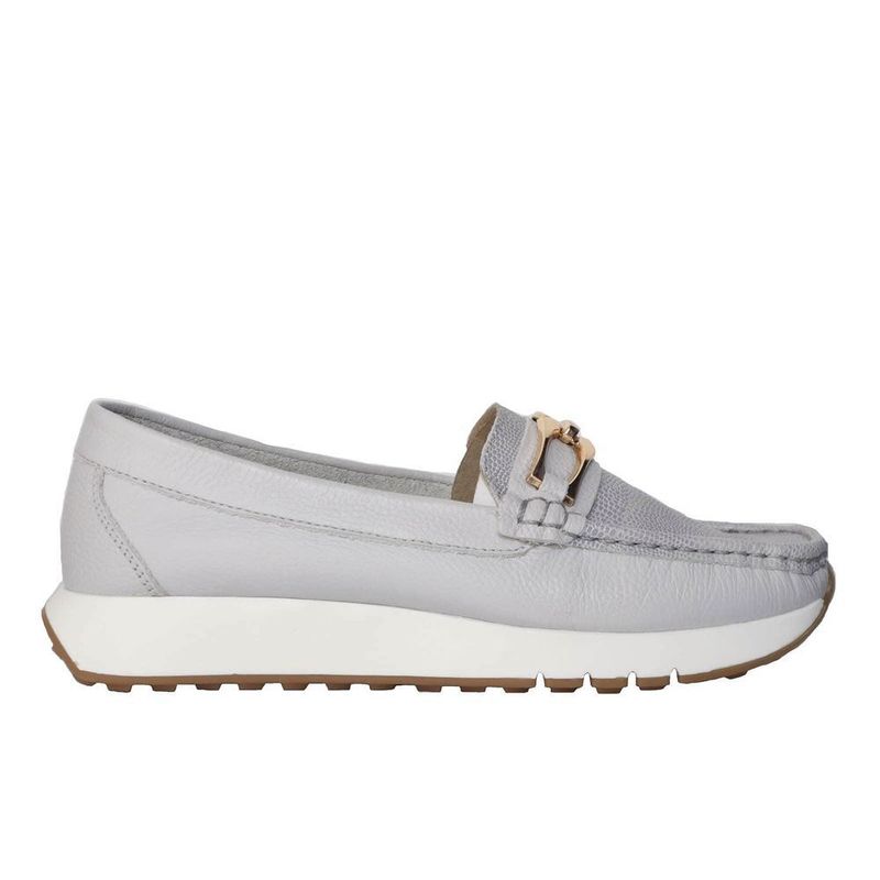ZAVATTY - Mocasin para mujer 0S707-Z550 GRIS ZAVATTY