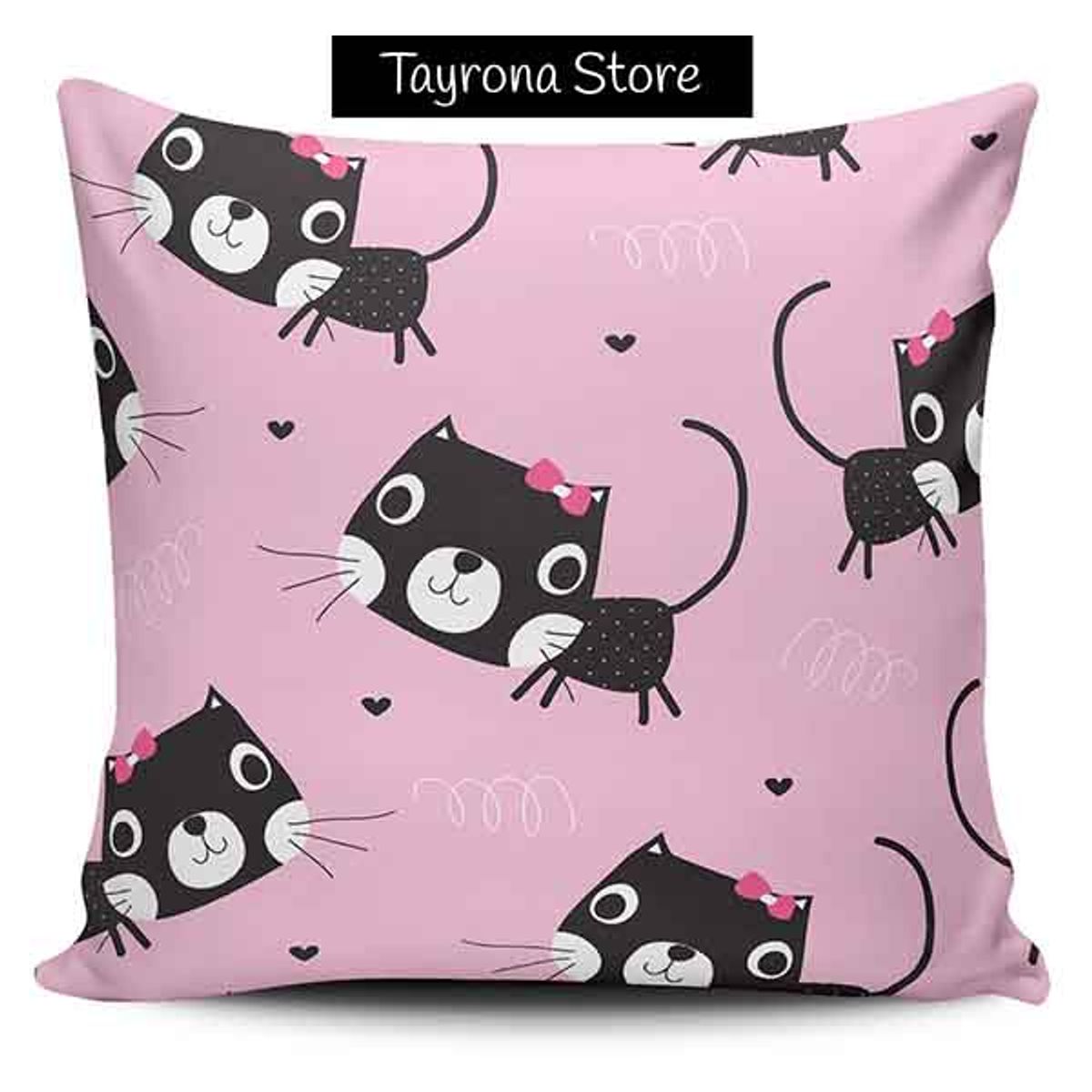 TAYRONA STORE - Funda Cojin Sin Relleno Gatos 43