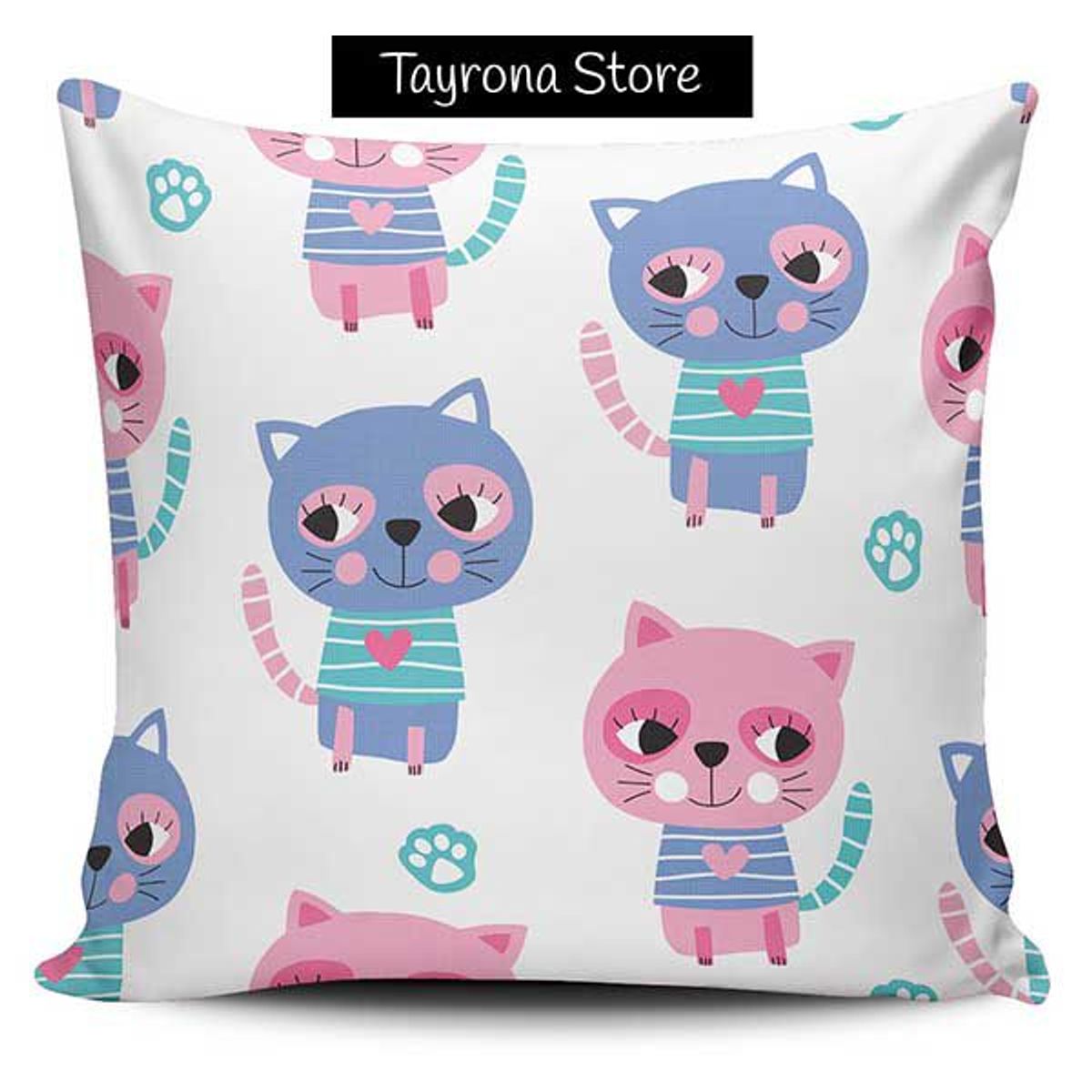 TAYRONA STORE - Funda Cojin Sin Relleno Gatos 31