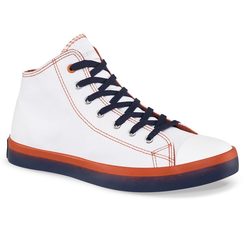 CROYDON - Tenis Casuales Squid Alto Blanco para Niño Croydon