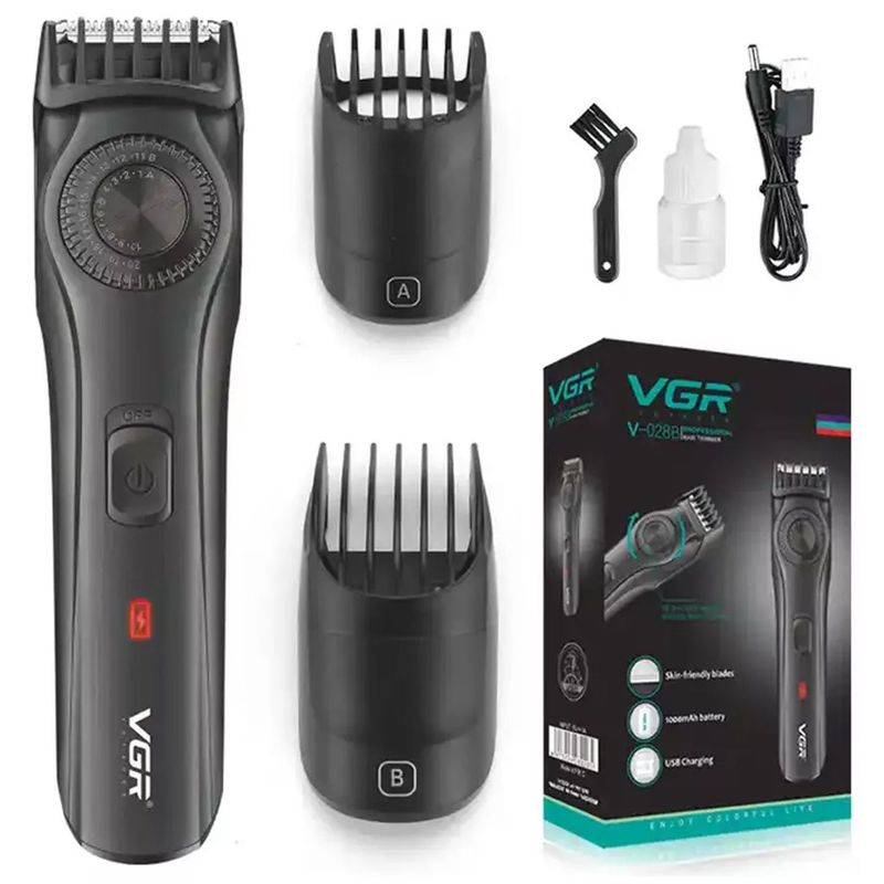 VGR - Máquina De Afeitar VGR Cortadora Ajustable Inalambrica V-028b