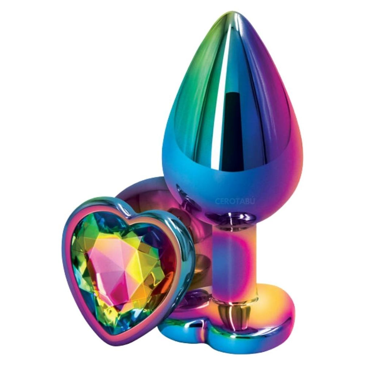 GENERICO - Plug Anal De Lujo Tornasol Iniciador Acostumbrador Anal Talla S
