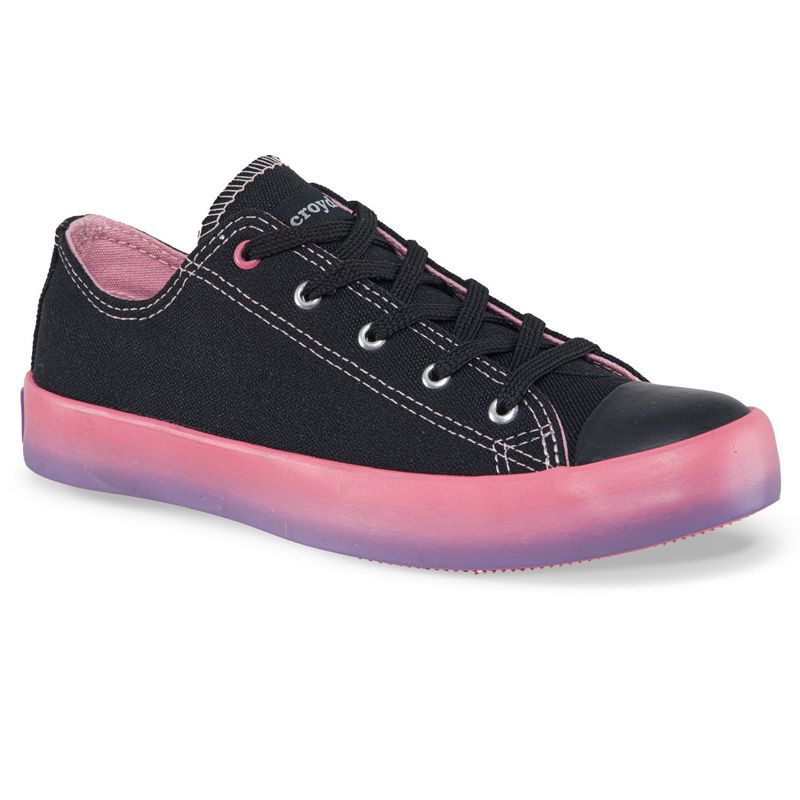 CROYDON - Tenis Casuales Hoss Bajo Negro para Niña Croydon