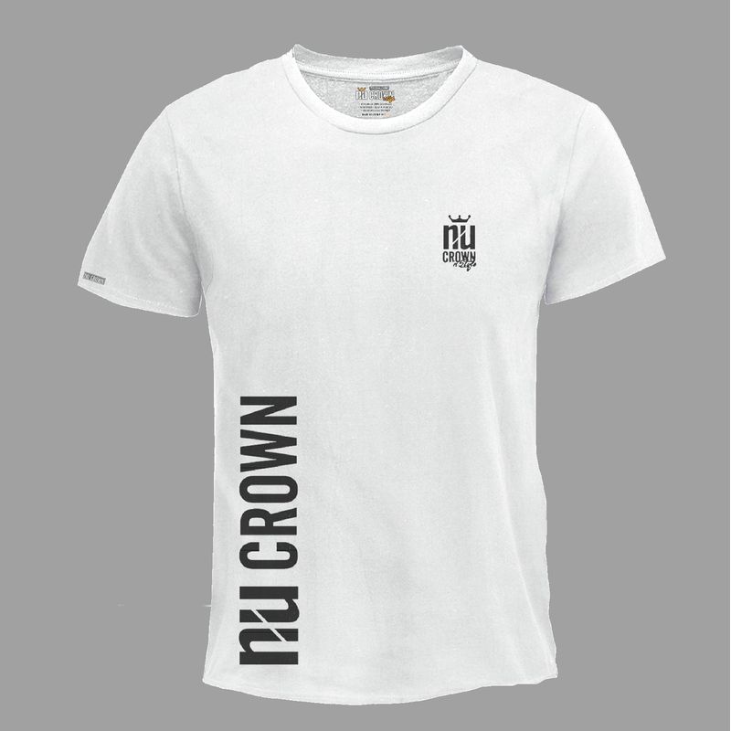 CREACIONES NU CROWN - Camiseta Hombre Marca Nu Crown color Blanco