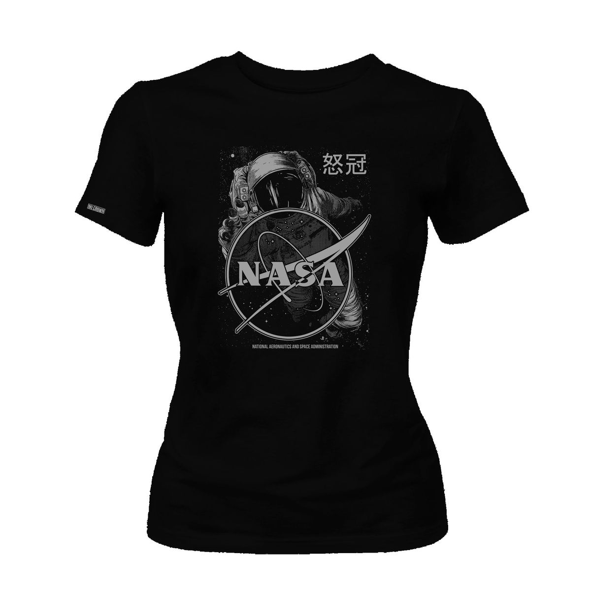 CREACIONES NU CROWN - Camiseta Dama Astronauta Nasa mujer Original Nu Crown