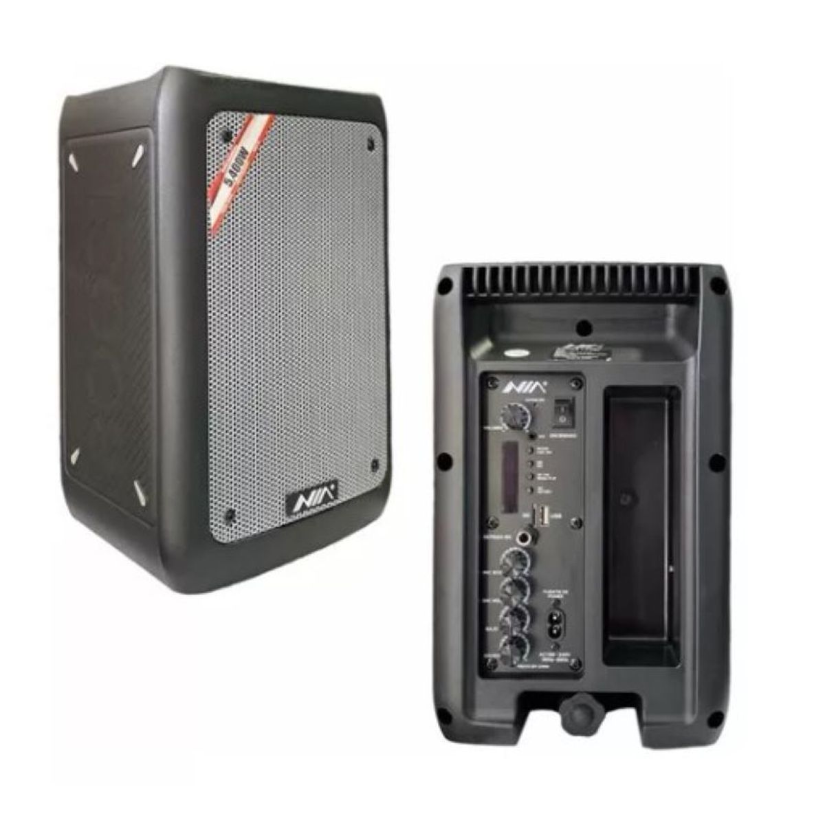 NIA - Parlante Cabina Bluetooth De 6.5 Pulgadas 5400 W Control Y Microfono