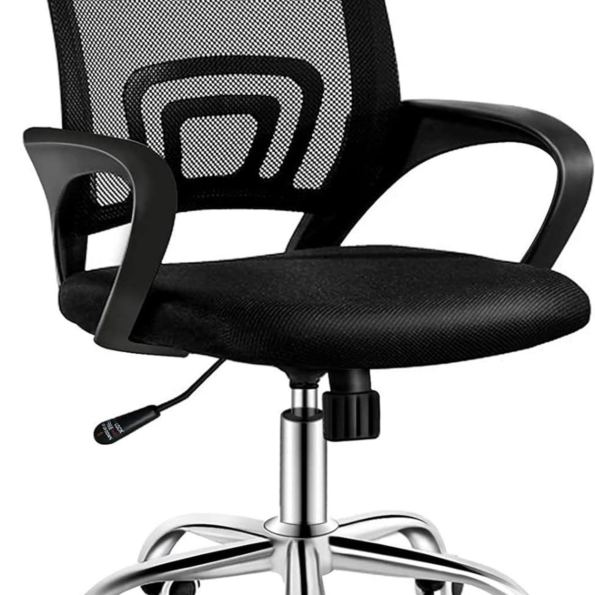 MOBLIHOUSE - Silla De Oficina Secretarial Promoción Negra 4002