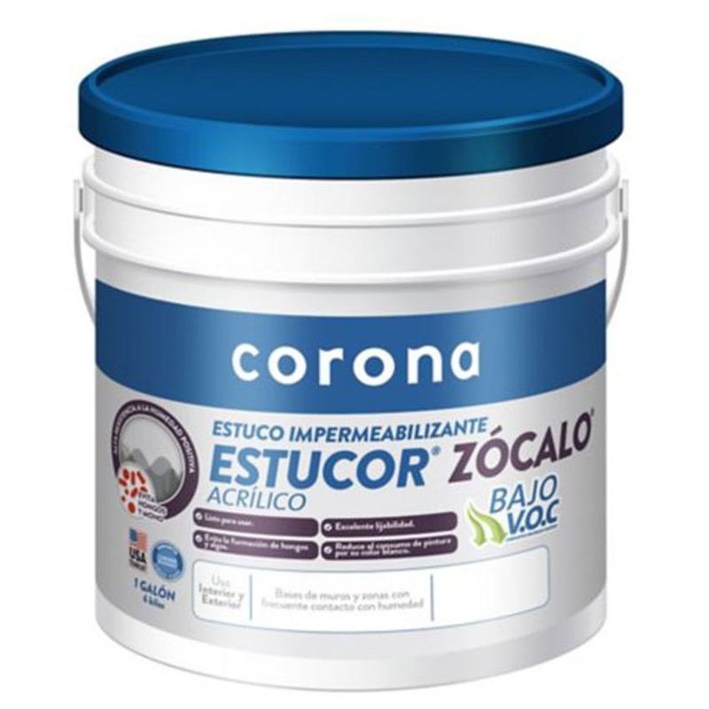 CORONA - Estucor® Plastico Zocalo De 6.7 Kg