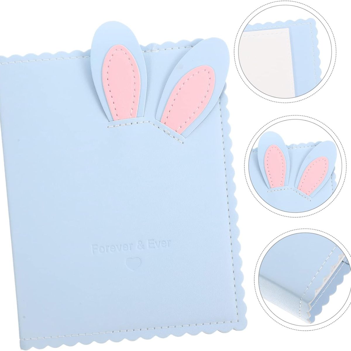 GENERICO - Album para fotos Instax Mini 64 Fotos - Conejo  Azul