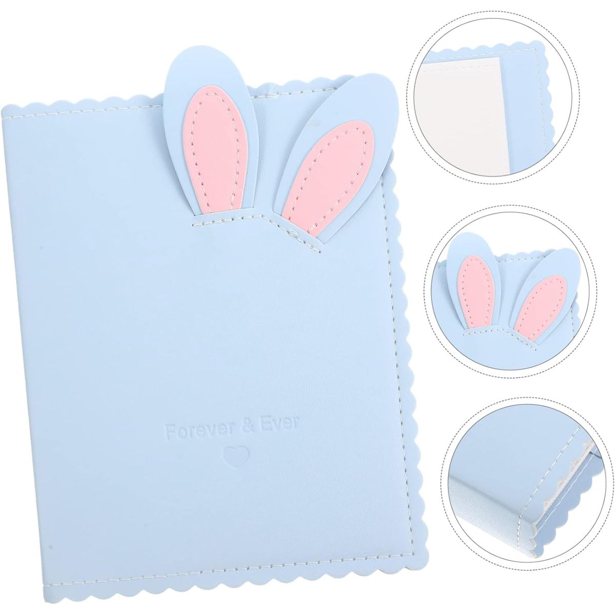 GENERICO - Album para fotos Instax Mini 64 Fotos - Conejo  Azul