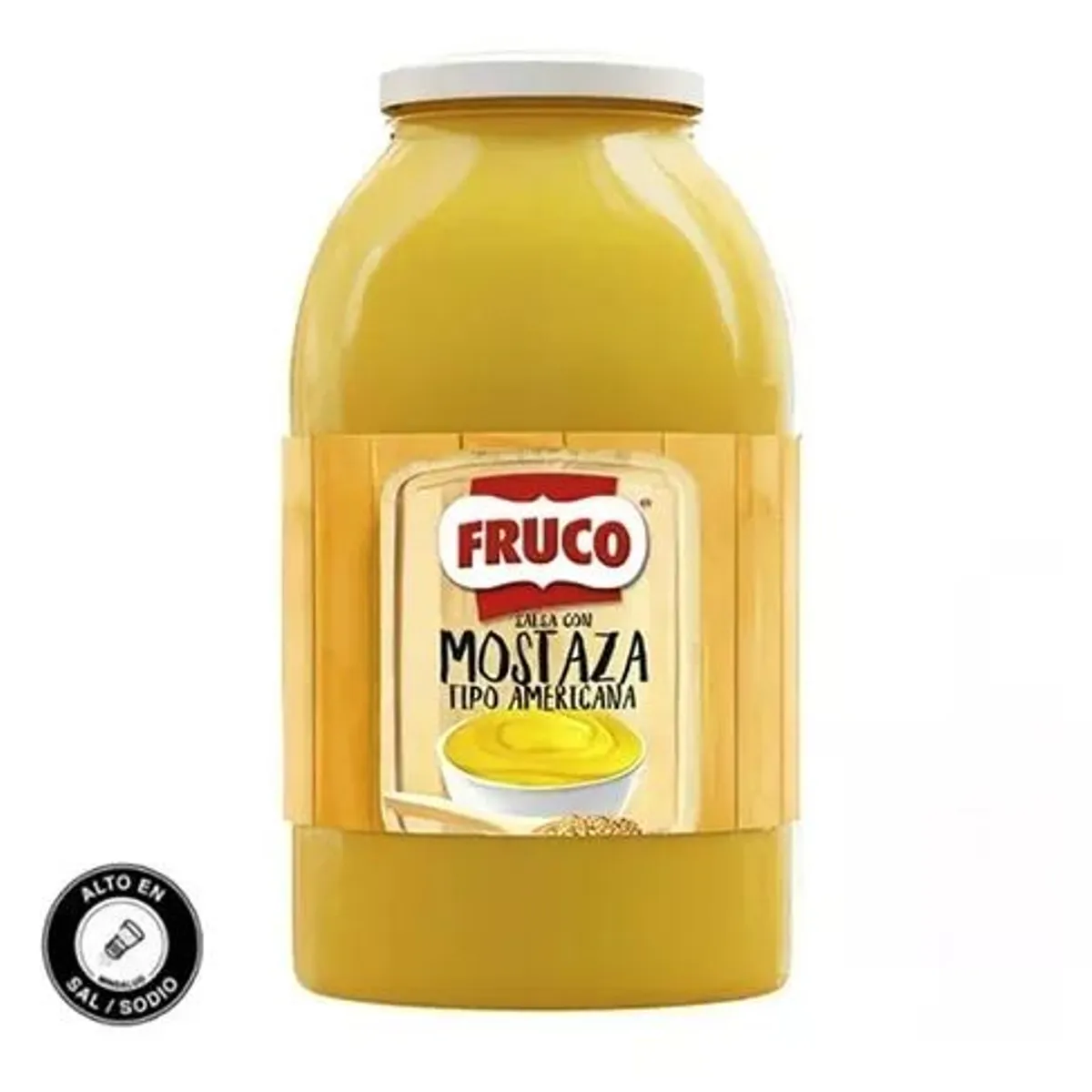 FRUCO - Salsa con Mostaza Tipo Americana Fruco X 4015g