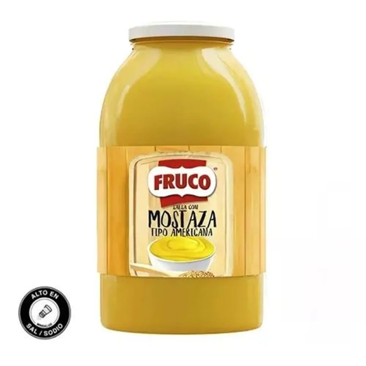FRUCO - Salsa con Mostaza Tipo Americana Fruco X 4015g