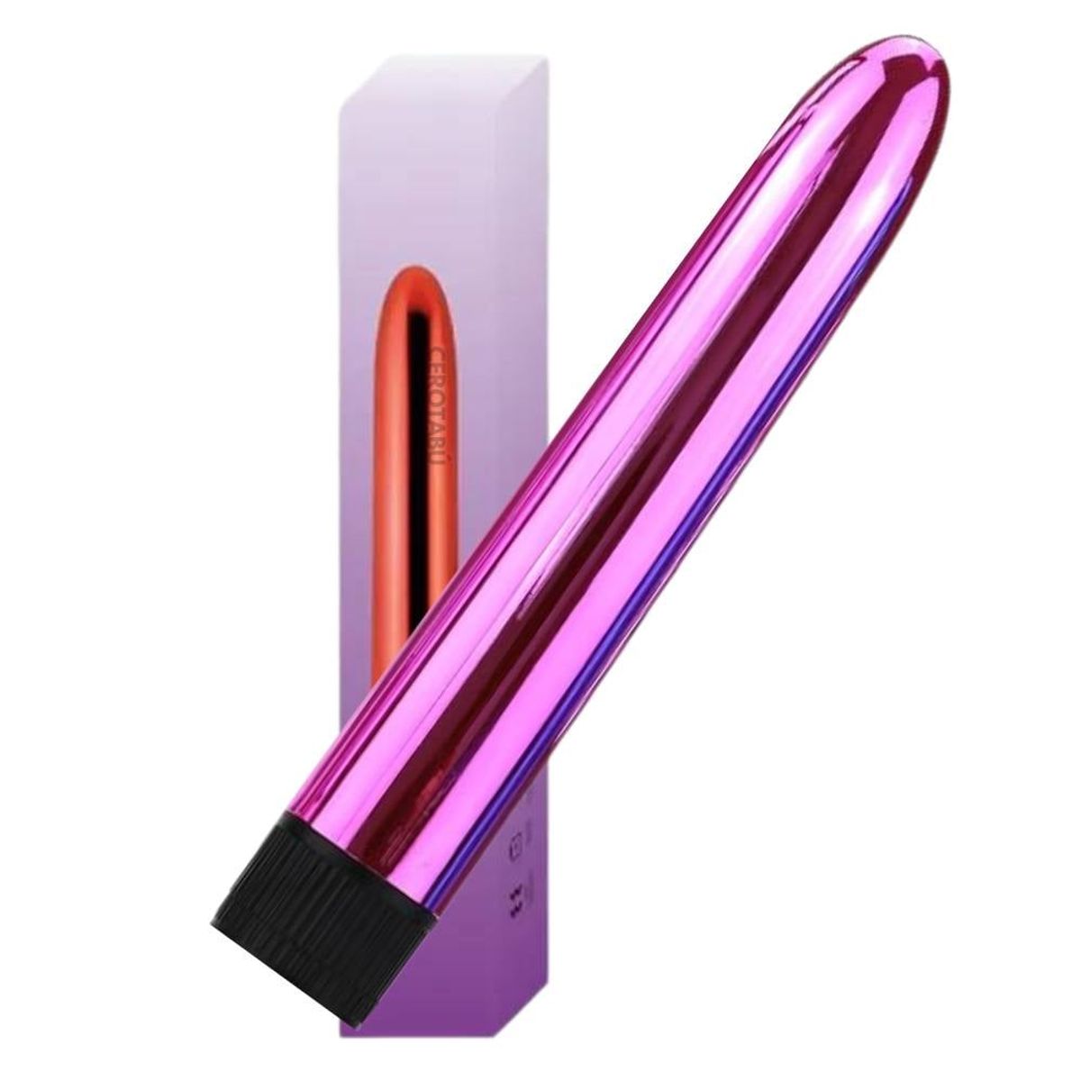 GENERICO - Vibrador Consolador Bala Vibradora Silver Juguete Sexual Morado