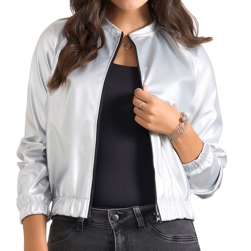 CROYDON - Chaqueta Star Plata para Mujer Croydon