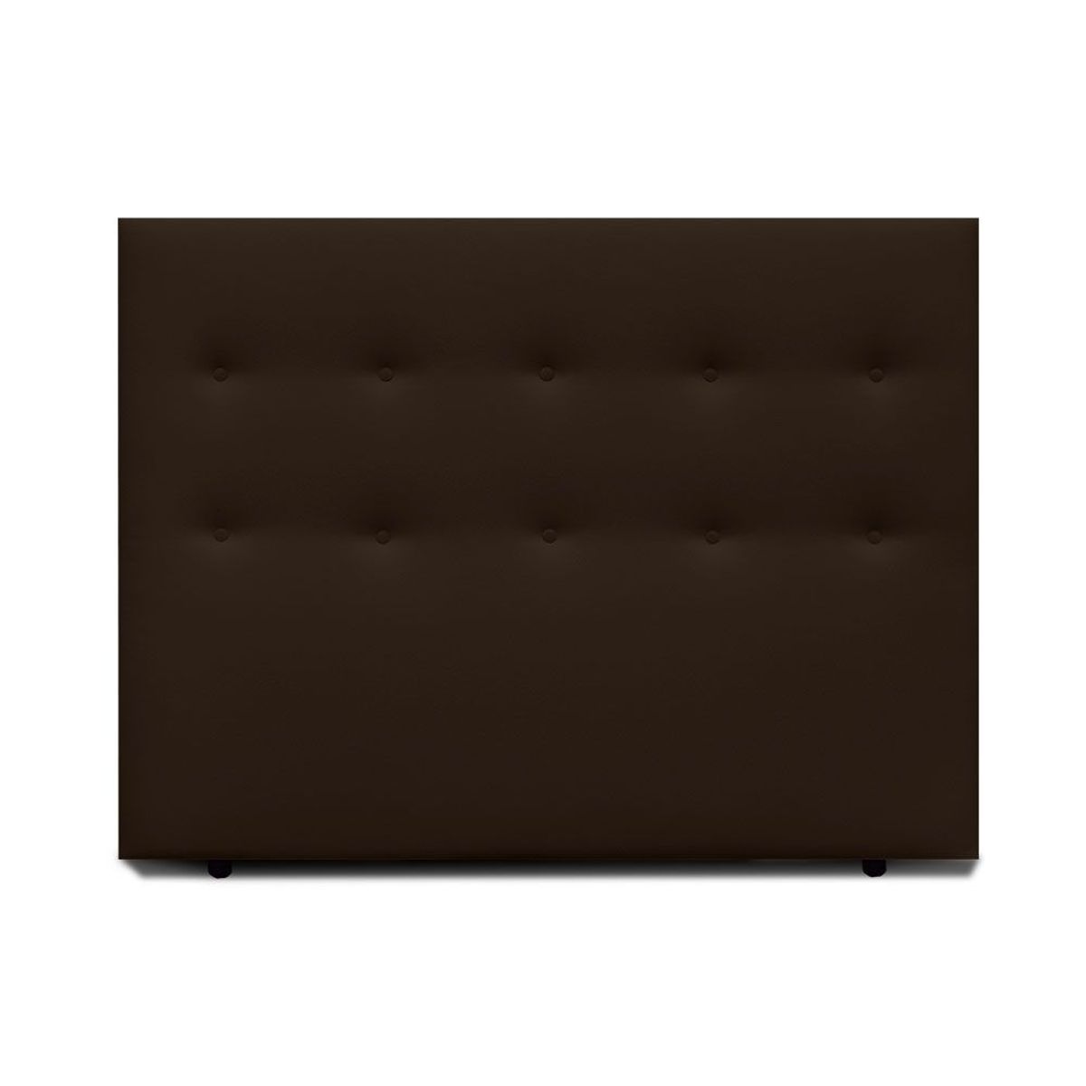 MAGIC CLASS - CABECERO PLANE DE PISO160X120 ECOCUERO CAFÉ