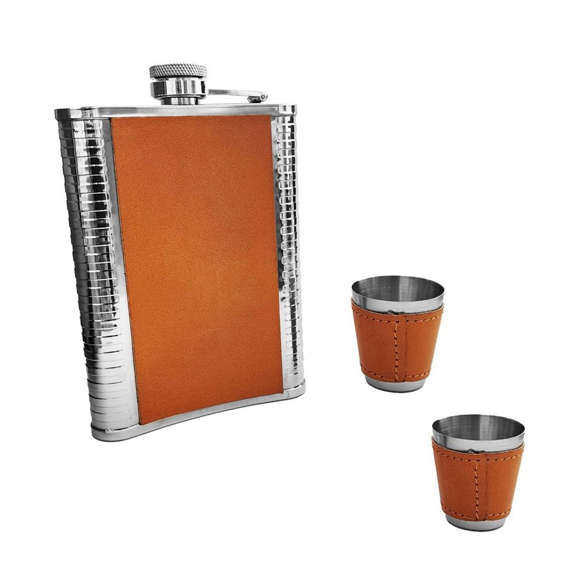 DAYOSHOP - Licorera Whiskera Cantimplora Acero Copas Artesanía Colombia