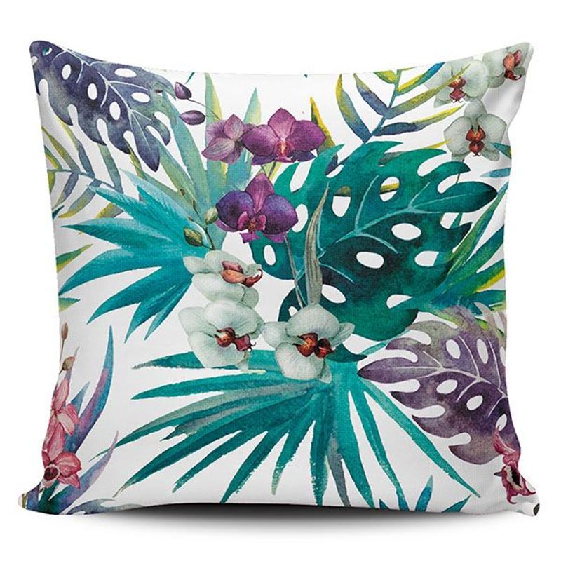 TAYRONA STORE - Funda Cojin Sin Relleno Flores 48