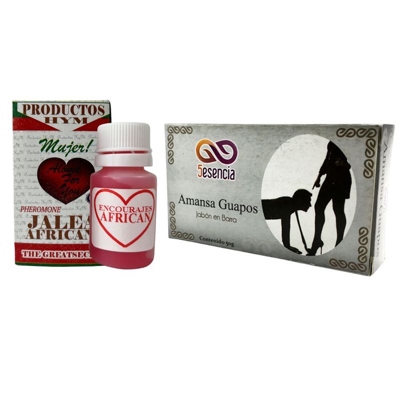 GENERICO - Kit Esotérico Jalea Africana + Jabón Esotérico Amansa Guapos