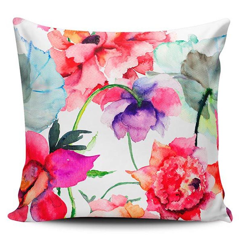 TAYRONA STORE - Funda Cojin Sin Relleno Flores 35 Vintage