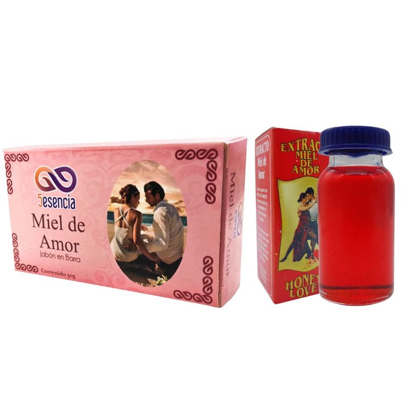 GENERICO - Kit Esotérico Miel De Amor Amarre + Jabón Miel De Amor