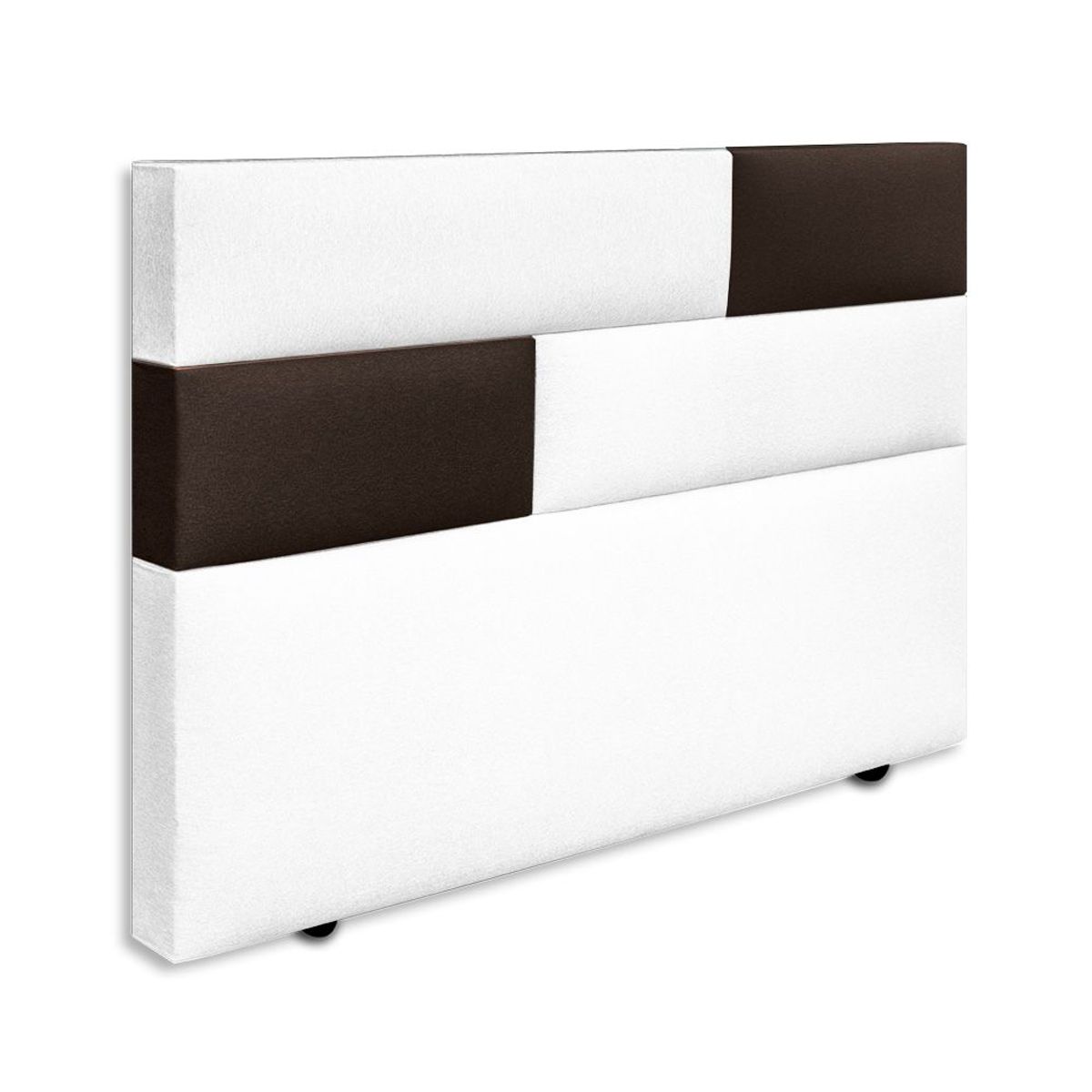 MAGIC CLASS - CABECERO RUBIK DE PISO90X120 MICROFIBRA CAFÉ