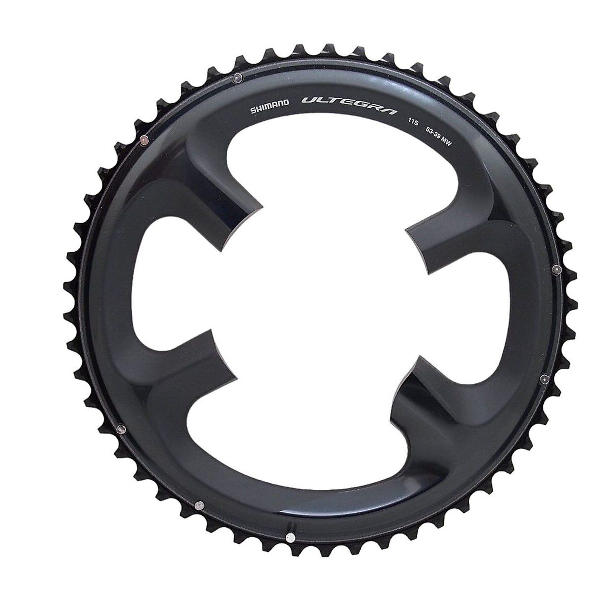SHIMANO - Plato Coronilla Shimano Ultegra R8000 11v Biplato 53 Dientes