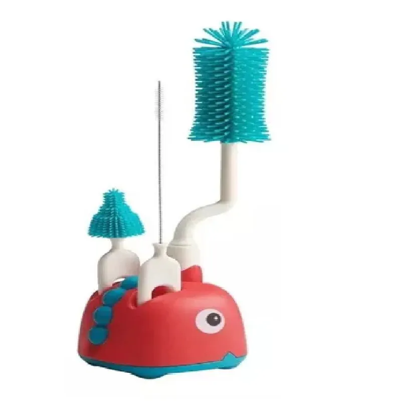 MUNDO BEBE - Cepillo Lava Teteros Biberones Churrusco Bebe x 3