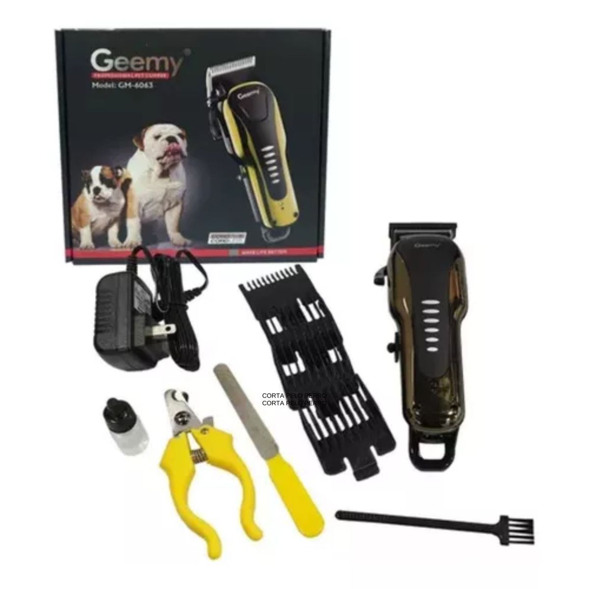 GENERICO - Maquina Peluquería Canina Gm Perros Accesorios 6063
