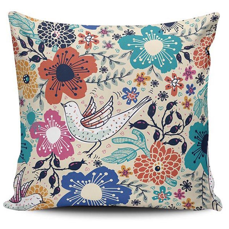 TAYRONA STORE - Funda Cojin Sin Relleno Flores 18