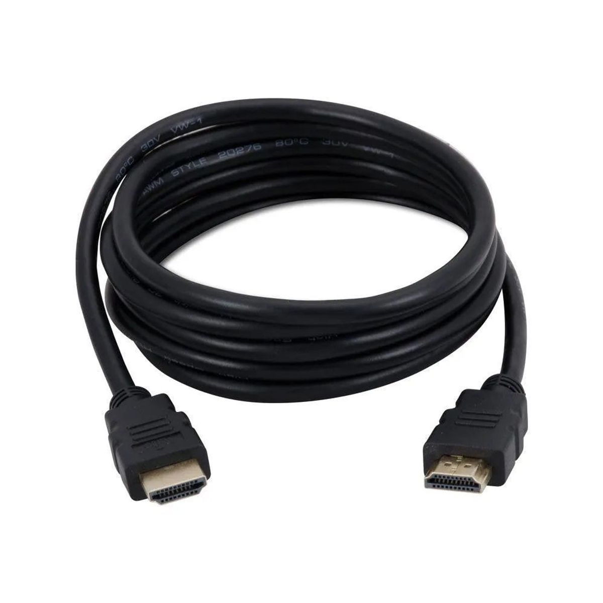 OEM - Cable Hdmi V1-4 Encauchetado Full Hd Con Filtros De 5mts