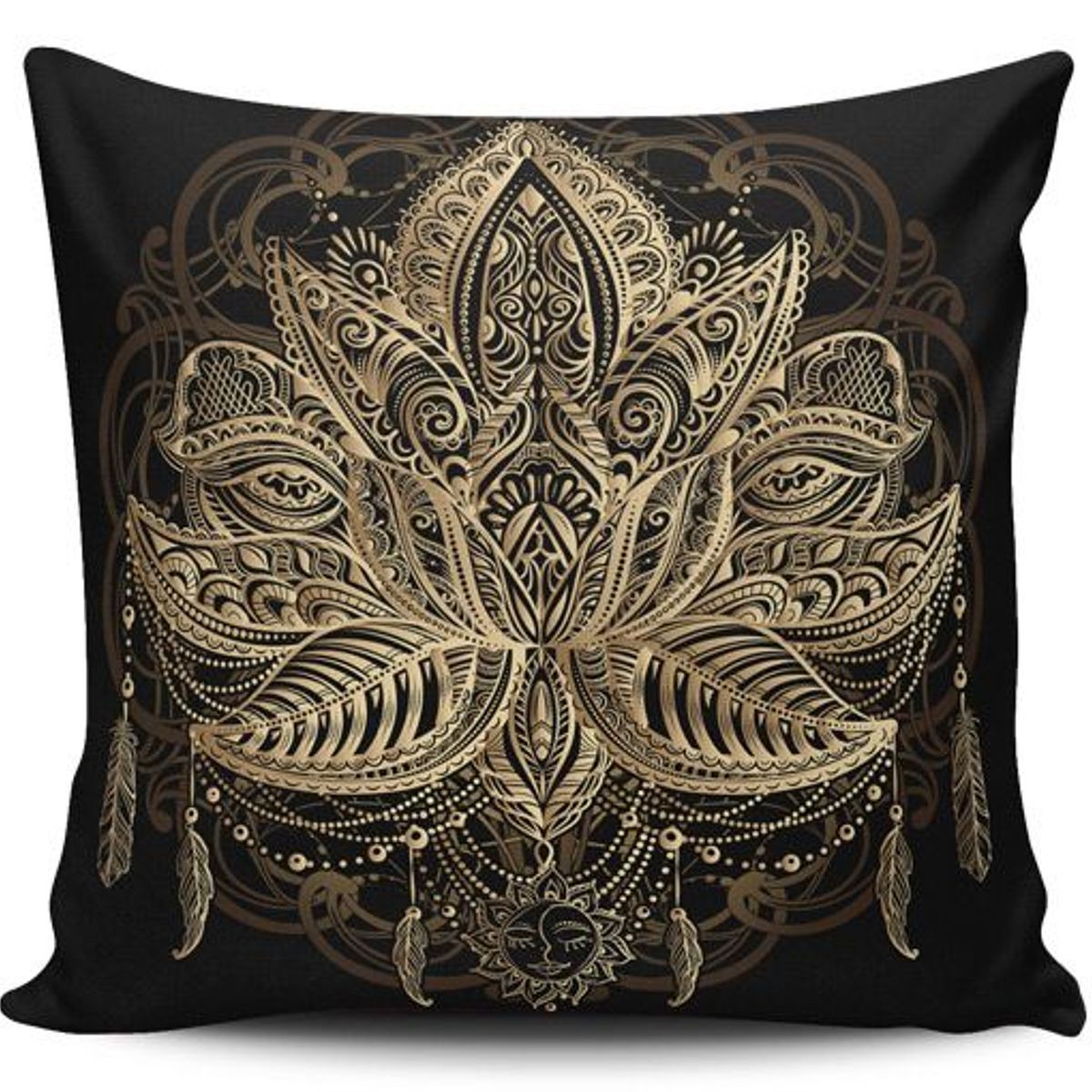 TAYRONA STORE - Funda Cojin Sin Relleno Flor De Loto 03