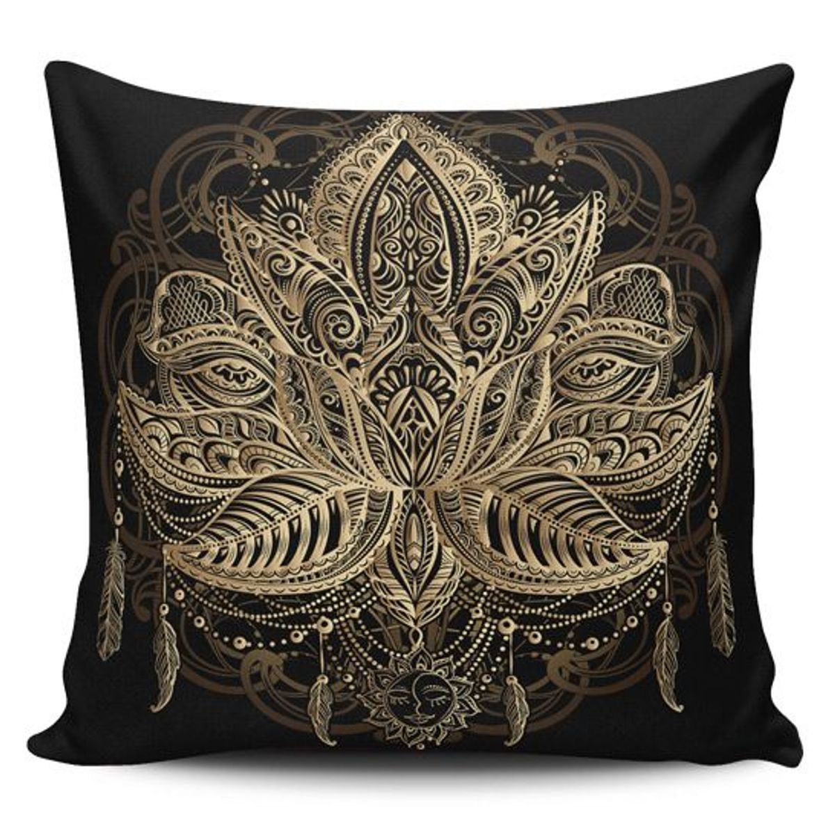 TAYRONA STORE - Funda Cojin Sin Relleno Flor De Loto 03