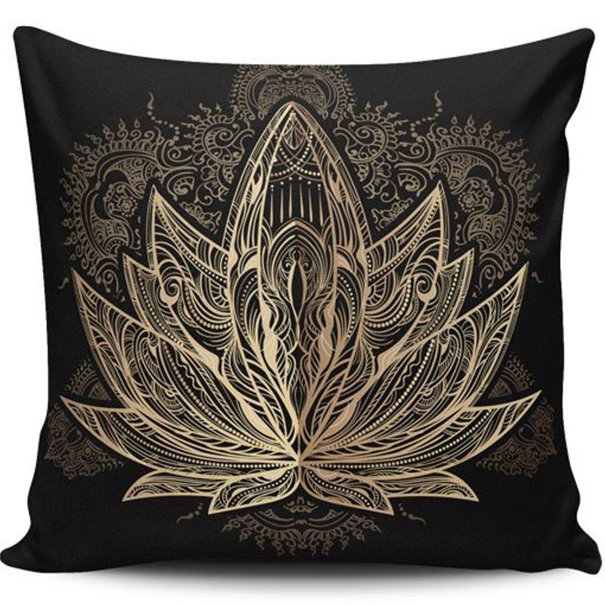 TAYRONA STORE - Funda Cojin Sin Relleno Flor De Loto 02