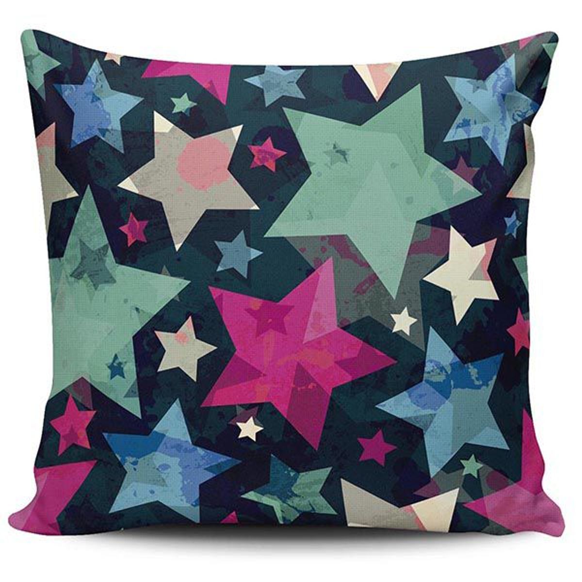 TAYRONA STORE - Funda Cojin Sin Relleno Estrellas 01